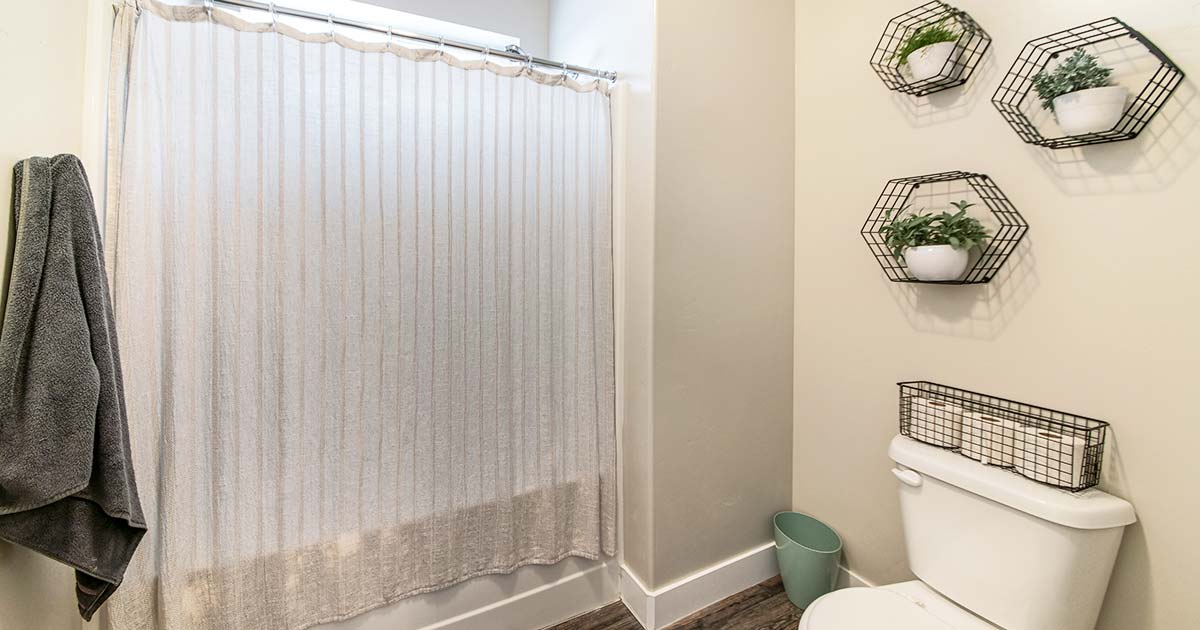 Reemplazar las cortinas de baño: 7 ideas