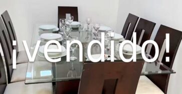 Juego de comedor en venta en San Miguel 8 de 10